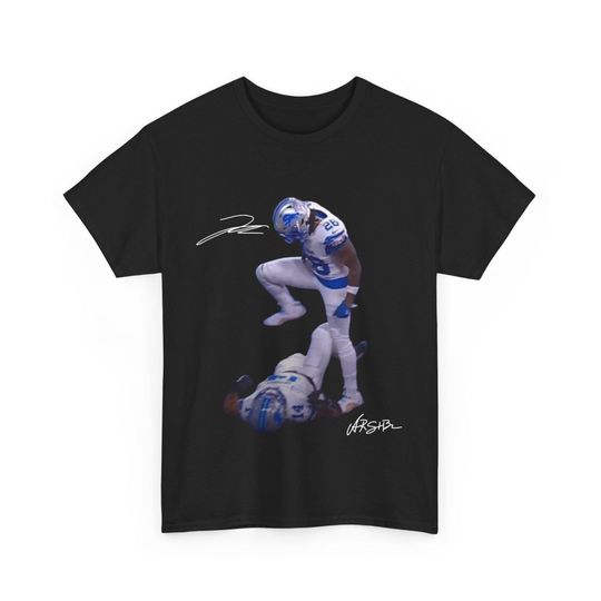 Jahmyr Gibbs Step Over Tee Detroit Lions T shirt