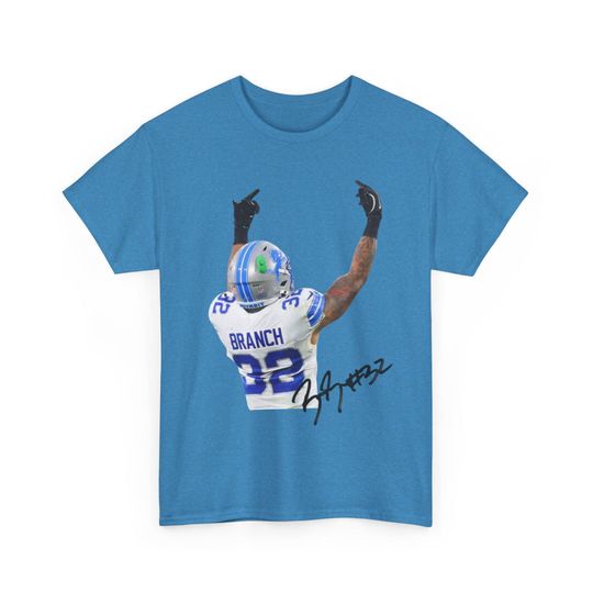 Brian Branch Tee Detroit Lions T shirt