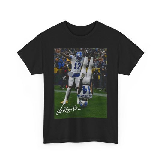 Amon-Ra St. Brown Headstand Tee Detroit Lions T shirt