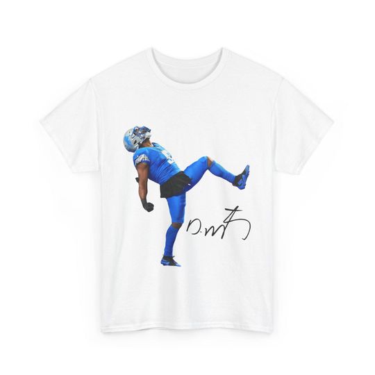 David Montgomery Tee Detroit Lions T shirt