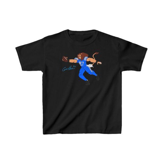 Kids Aidan Hutchinson Tee Detroit Lions T shirt
