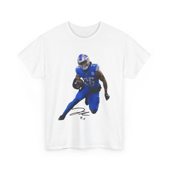 Jahmyr Gibbs T Shirt Detroit Lions Tee