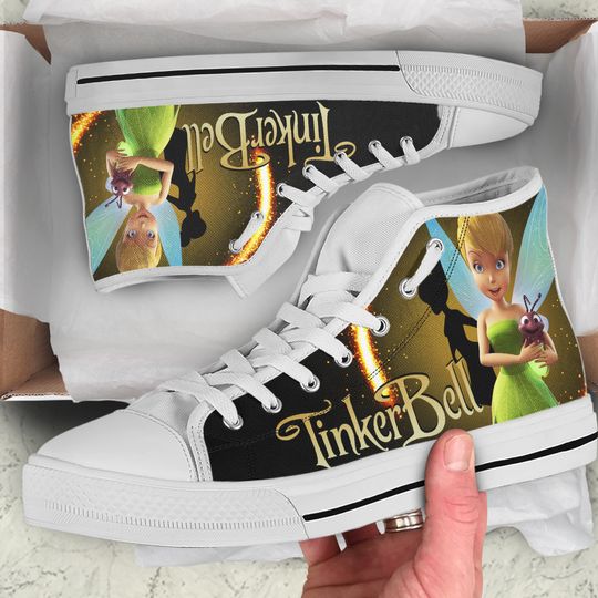 Tinker Bell Disney High Top Sneakers