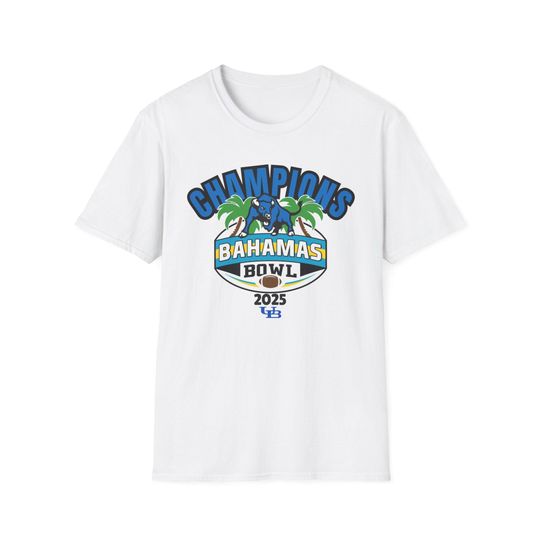 2025 Bahamas Bowl Champions Shirt, Buffalo Bulls Champs Tee, College Football Fan Gift, University at Buffalo Gear, Bowl Season Souvenir
