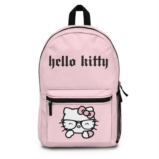 Cute Hello Kitty Backpack, Stylish School Bag