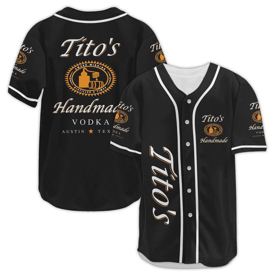 Titos Jersey, Austin Texas Label Jersey Women, Vodka Alcohol Athletic Jersey