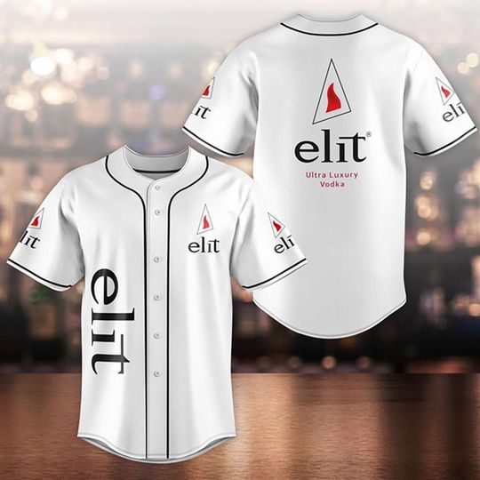 Elite Vodka Baseball Jersey - Elite Vodka Jersey Shirt For Men Women, Elite Vodka Baseball Shirt, Drinking Lover Gift