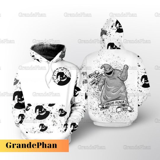 Halloween Oogie Boogie 3D Hoodie, Boogieman 3D Hoodie, Nightmare Before Halloween 3D Hoodie