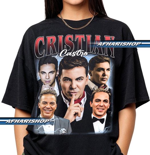 Cristian Castro Shirt, Cristian Castro Tee, Cristian Castro T-Shirt