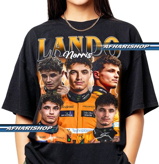 Lando Norris Shirt, Lando Norris Tee, Lando Norris T-Shirt