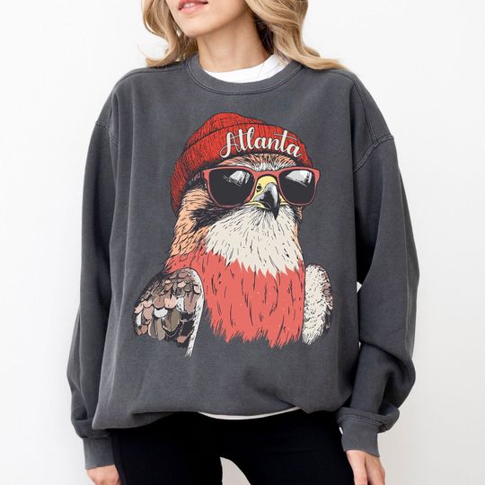 Atlanta Football Sweatshirt, Retro Sports Fan Sweatshirt, Game Day Gift Sweatshirt, Atlanta Sweatshirt