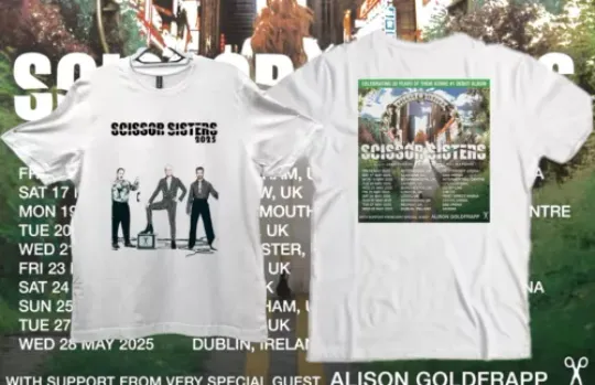 Scissor Sisters 2025 T shirts