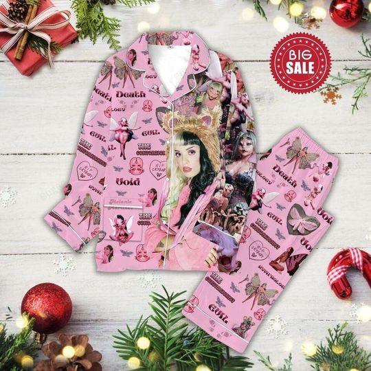 Portals Tour 2023 Pajamas Set, Melanie Martinez Tour Pajamas Set, Melanie Thick Pajamas