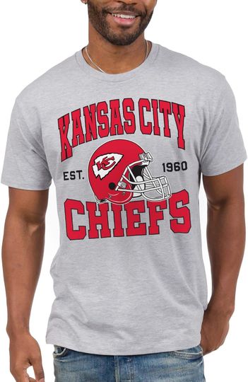 KC Chiefs Football Team T-Shirt