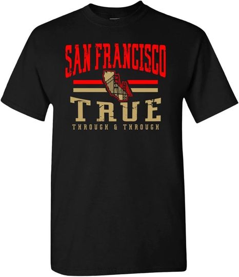 San Francisco Team Retro T-Shirt for Football Fans