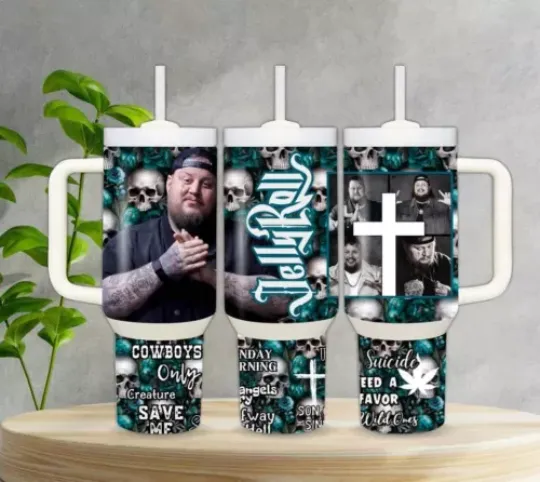 40oz Jelly Roll Tumbler =