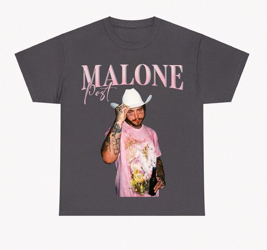 Retro post malone shirt vintage 90s style shirt homage Unisex Graphic Tee Gift For Friend, Funny Posty  T Shirt, Retro Posty God Shirt