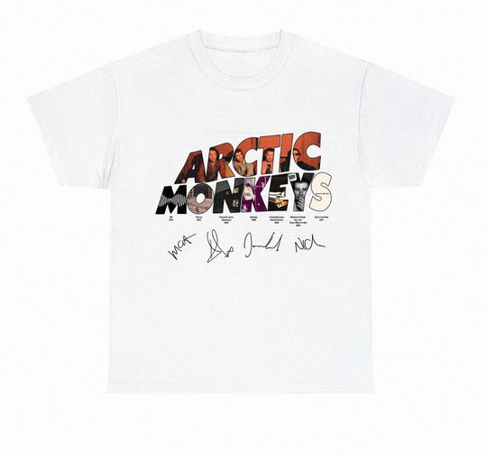 Arctic Monkeys Shirt, Unique Arctic Monkeys Merch, Alex Turner Graphic Tee, Trendy Arctic Monkeys Shirt for Fans, Gift for Music Lovers