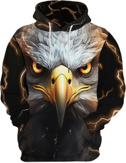 Thunder Eagle 3D Hoodie
