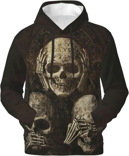 Cool Hoodies For Men Novelty Mens Graphic 3D Hoodie