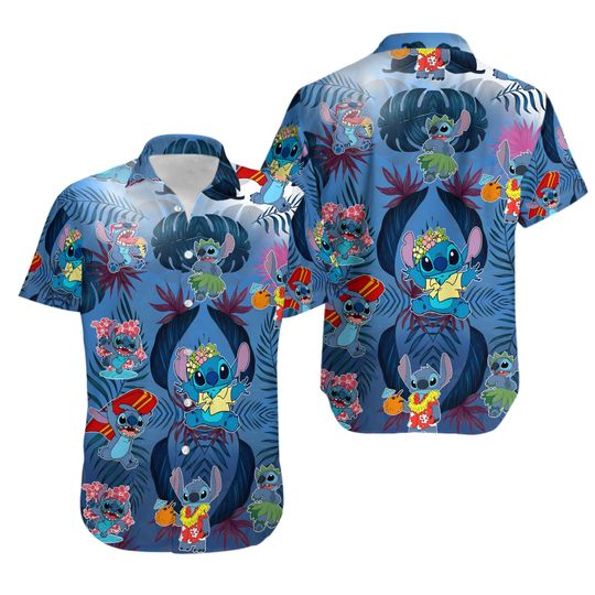 Blue Dog Hawaii Shirt, Blue Dog Button Shirt, Alien Movie Shirt, Swims Shorts, Button Down Shirt