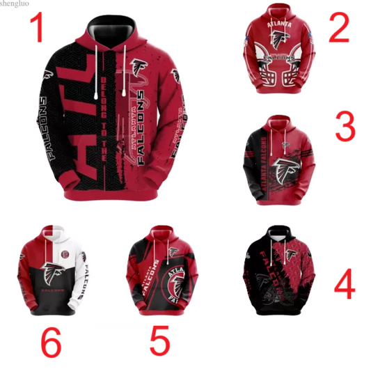 Atlanta Falcons 3D Hoodie | Football Lover Gift | Game Day Shirt