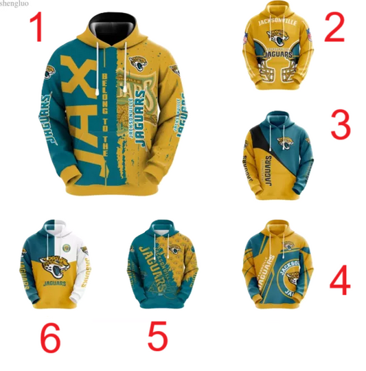 Jacksonville Jaguars 3D Hoodie | Football Lover Gift | Game Day Shirt