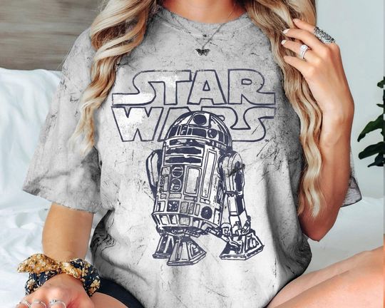 Vintage R2-D2 Astromech Droid Blast T-shirts