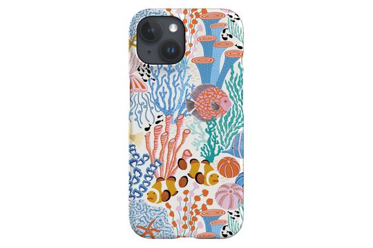 Coral Reef by Vivian Hasenclever Phone Case