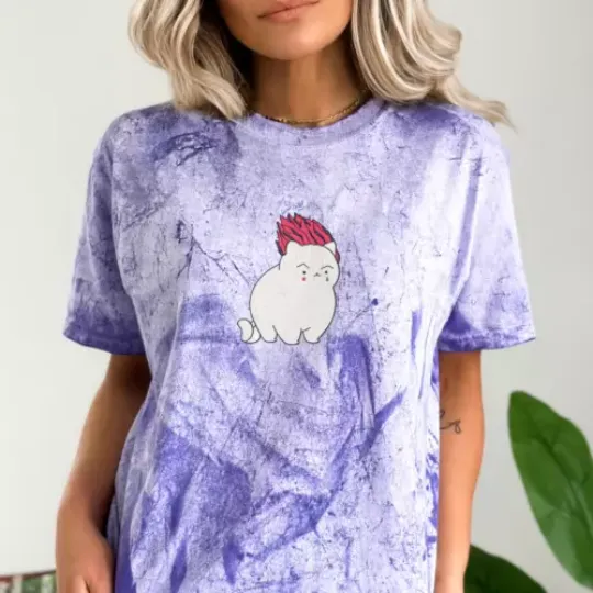 Hisoka x Kitty xHunter Color Blast Unisex Anime Manga T-Shirt