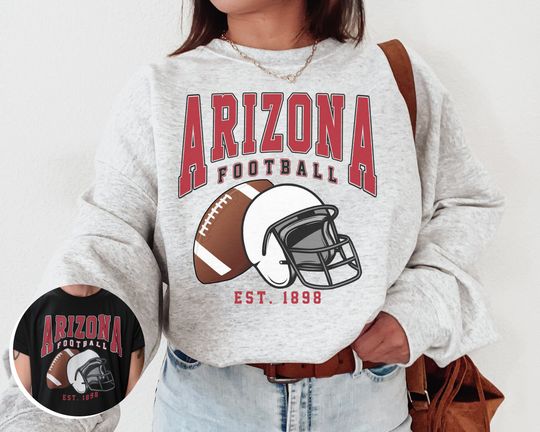 Vintage Arizonna Cardinal Football Crewneck Sweatshirt, Vintage Style Arizonna Shirt, Cardinal Crewneck