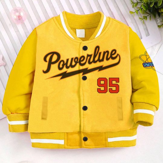 Powerline Max 95 Kids and Youth Baseball Jacket, Aldult Unisex Varsity Baseball Jacket