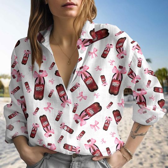Dr Pepper Women's Blouse | Gift For Women