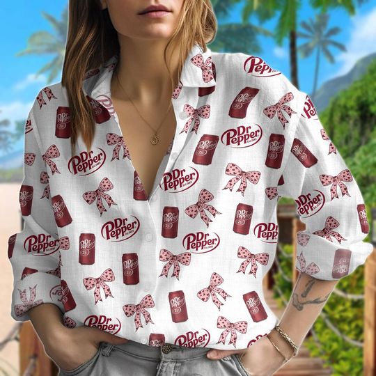 Dr Pepper Valentine Women's Blouse | Gift For Women