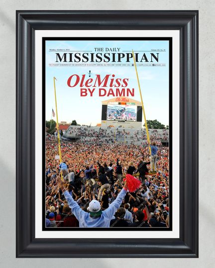 2014 Ole Miss Upsets Albm Crimson Tide (NO FRAMED) Poster
