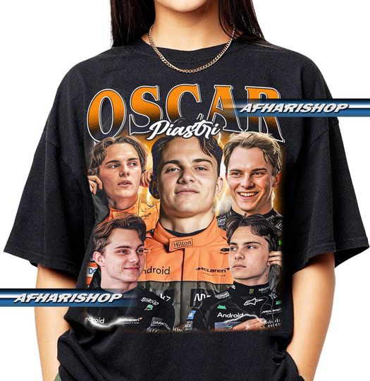 Oscar Piastri Shirt, Oscar Piastri Tee, Oscar Piastri T-Shirt