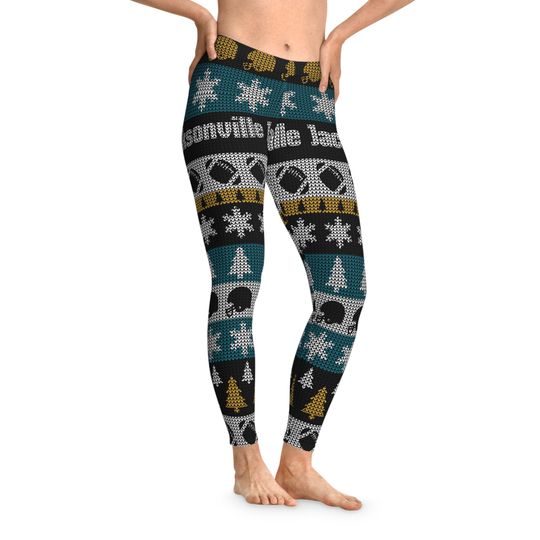 Jacksonville Football Ugly Leggings