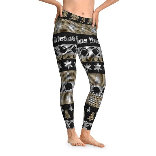 New Orleans Football Ugly Leggings