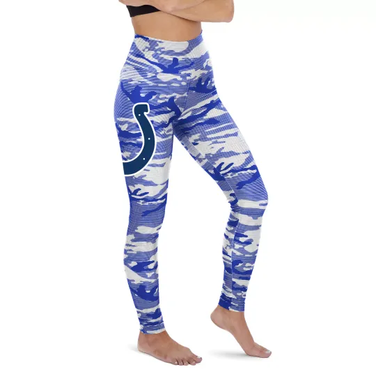 Indianapolis Colts Football Women's Camo Lines Legging