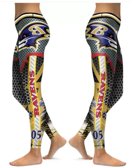 Baltimore Ravens Team Football Leggings