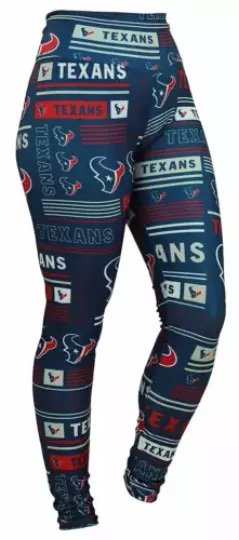 Football Houston Texans Women's Team Column Leggings