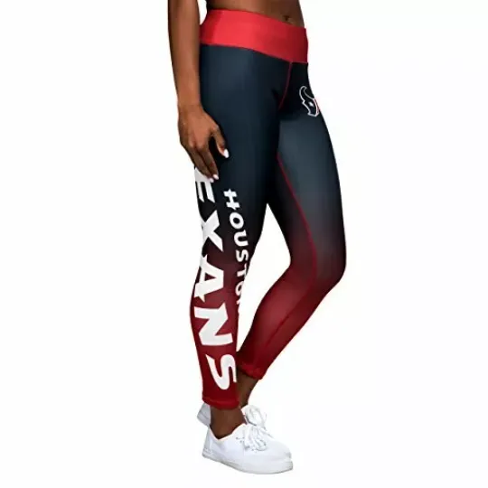 Houston Texans Team Football Leggings