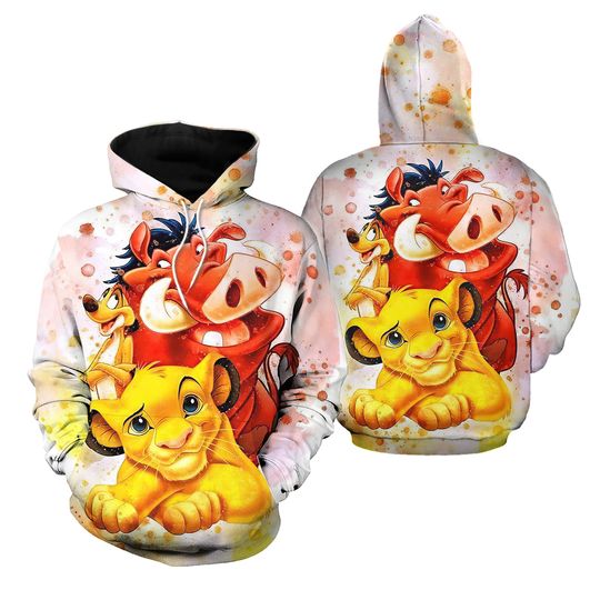 Disney The Lion King Simba 3D Hoodie