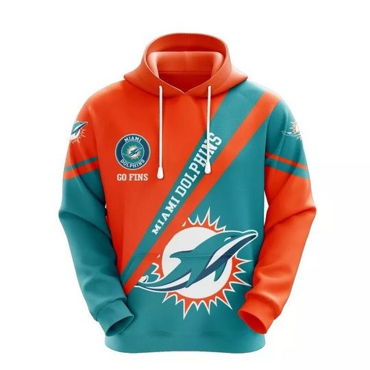 Miami Dolphins 3D Hoodie | Football Lover Gift | Game Day Shirt