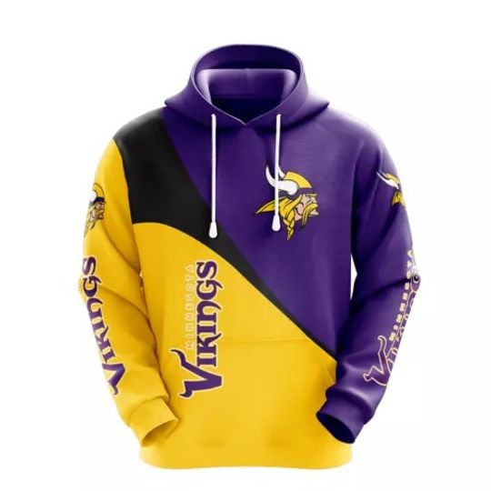 Minnesota Vikings 3D Hoodie | Football Lover Gift | Game Day Shirt