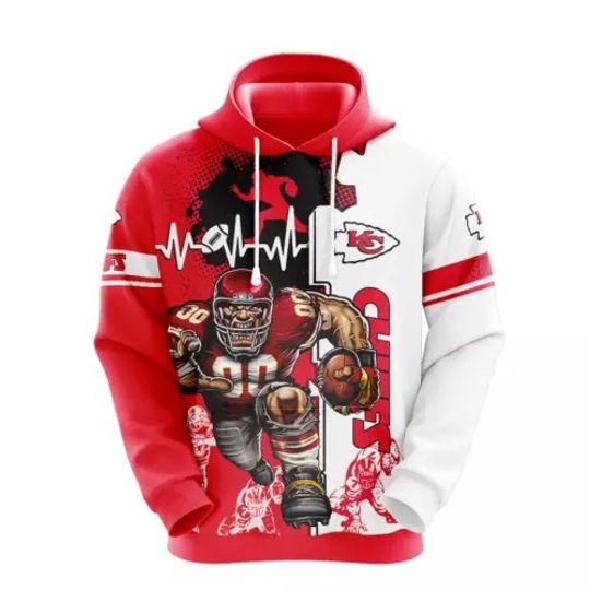 Kansas City Chiefs 3D Hoodie | Football Lover Gift | Game Day Shirt