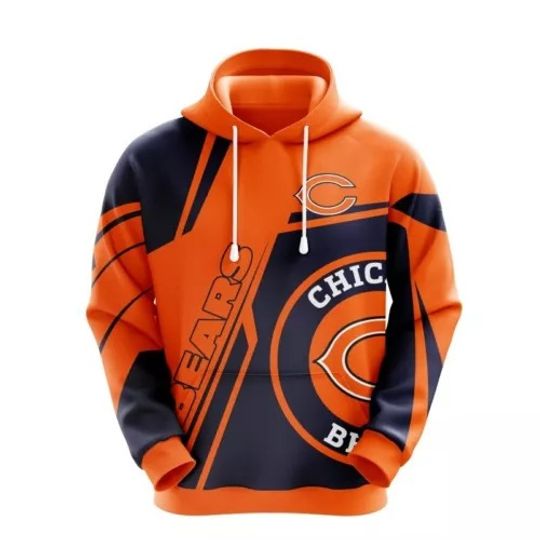 Chicago Bears 3D Hoodie | Football Lover Gift | Game Day Shirt