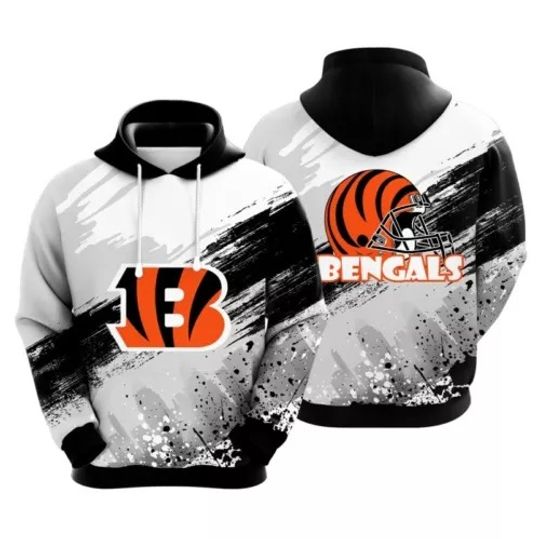 Cincinnati Bengals Football 3D Hoodie | Football Lover Gift | Game Day Shirt
