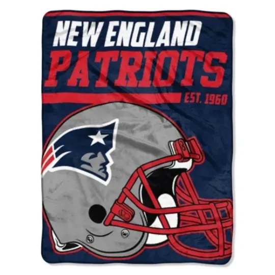 New football New England Patriots Soft Micro Rasche Fleece Blanket