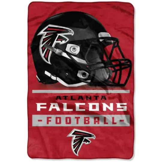 New football Atlanta Falcons Sideline Fleece Blanket